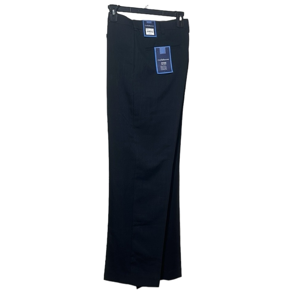 Croft & Barrow 33/30 black dress pants, nwt